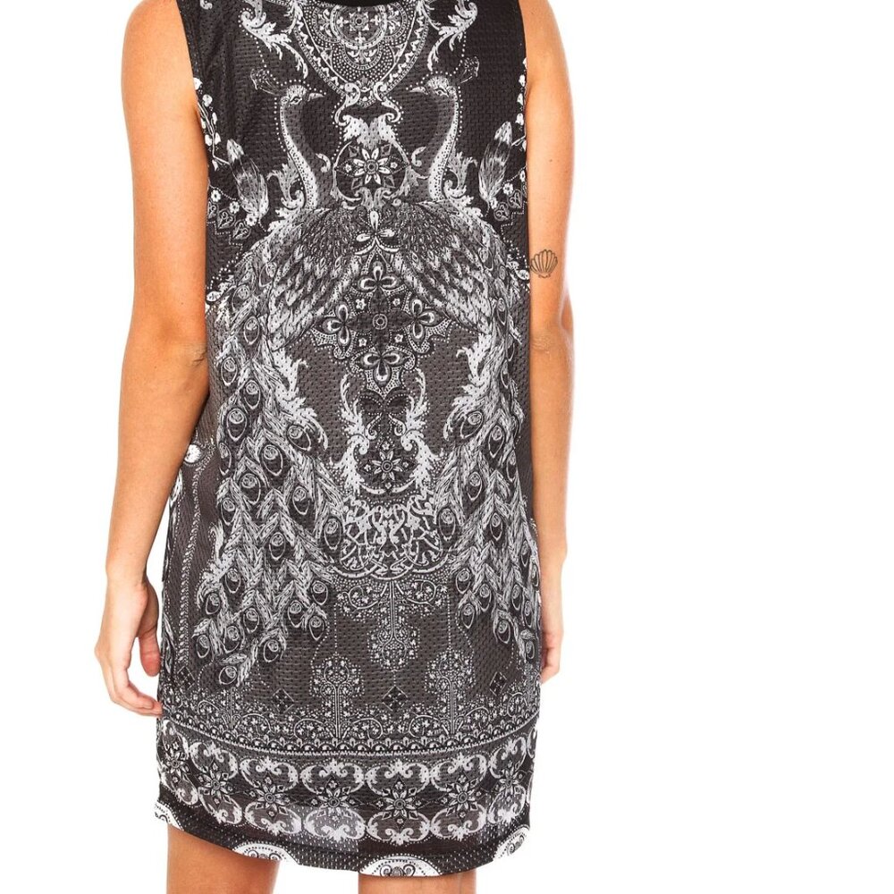 ADIDAS ORIGINALS Pavao Printed Tank Dress - Black - Size XS - Picture 11 of 13